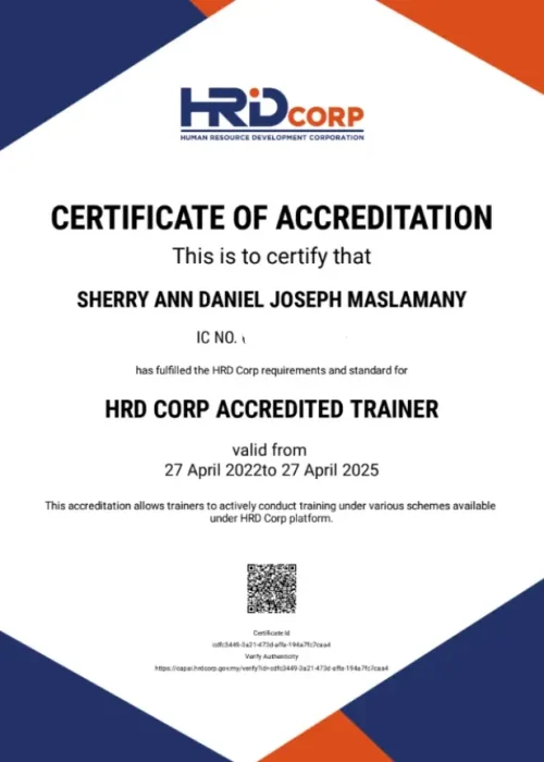 certificate sherry 1